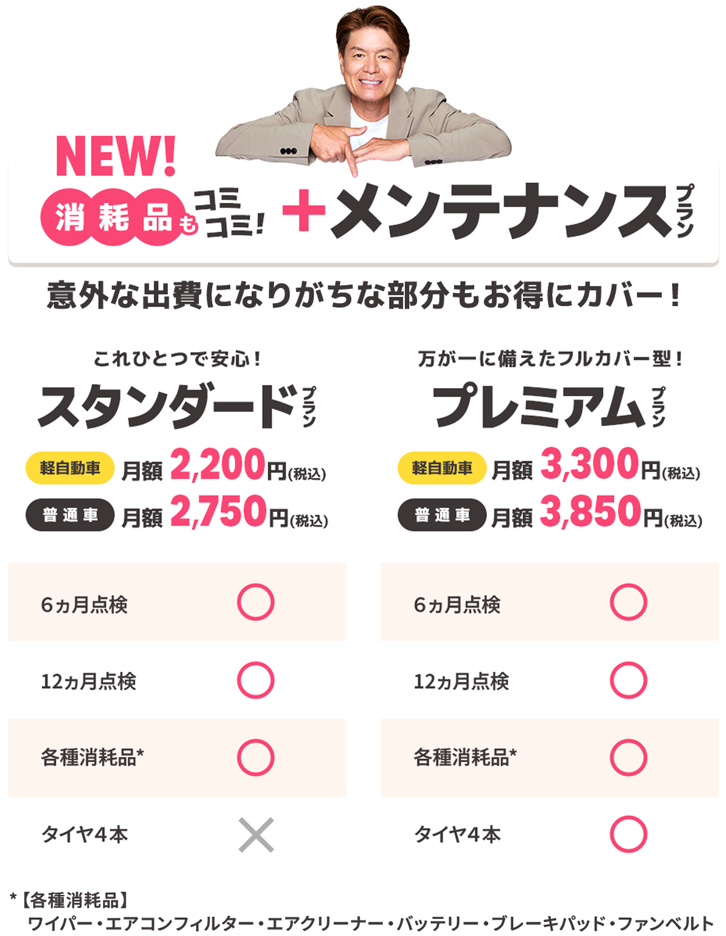 メンテナンスパック